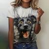 Kawaii Funny Animal Graphic Women's T Shirts Casual Oversize Short Sleeve Top Female Fashion Clothing Ladies