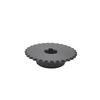 1Pcs 04C Chain Gear 45# Steel 20/24/25/30/36/40 Tooth 10-20mm Keyway Bore Industrial Sprocket Wheel Motor Chain Drive Sprocket