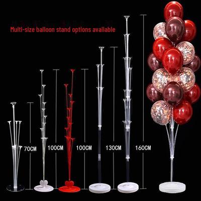 Transparent Balloon Stand for Birthday Party Decorations