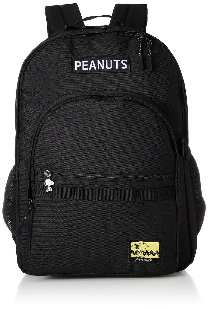 Sifre Suitcase YKK School PEANUTS Joe Cool One Size Backpack, Carry-On Compatible, Zipper, Bag, Snoopy, Women's, PN62. Walking,