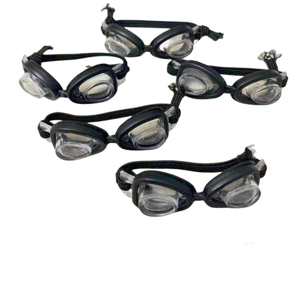 Tiny Underwater Goggles Dollhouse Props Miniatures Mini Swimming Glasses  Christmas Present
