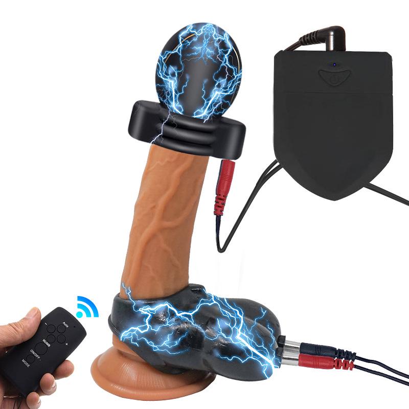 Multi-Frequency Silicone Anal Plug with Stepless Speed Control for G-Spot Stimulation and SM Play.