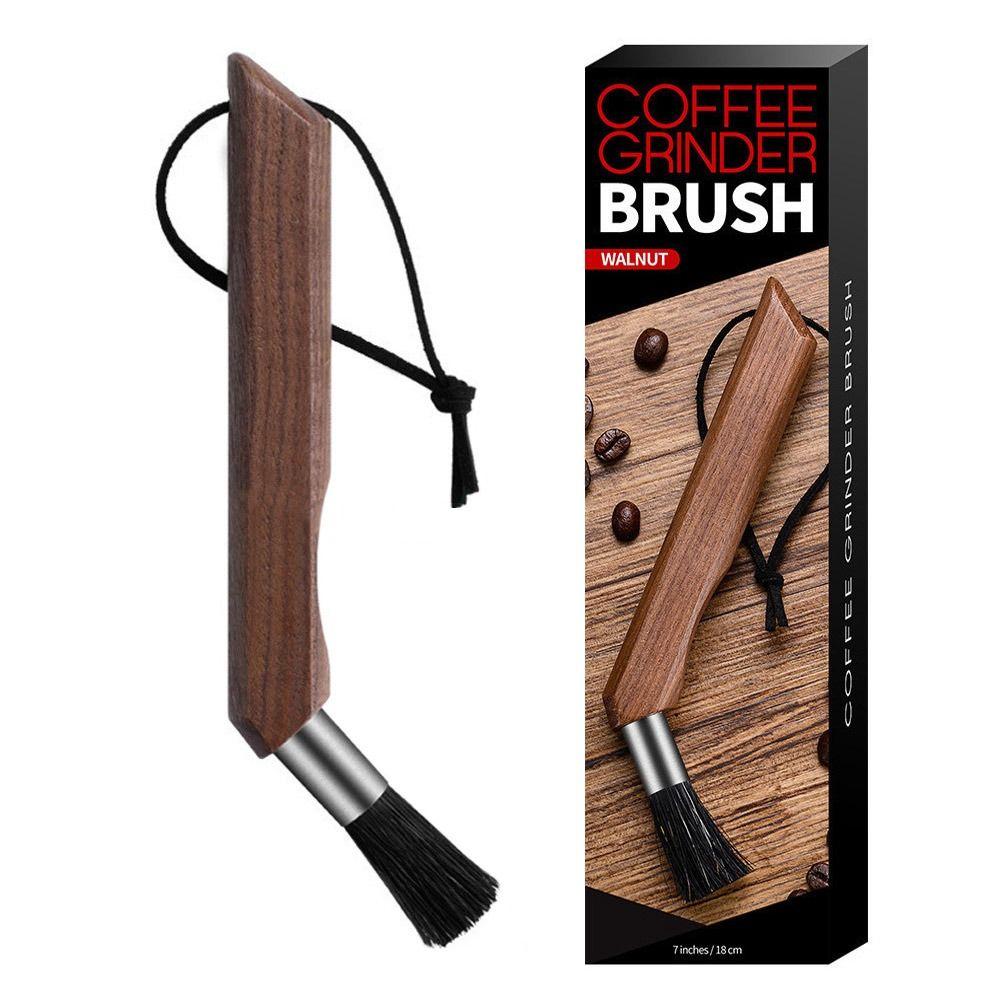 Buy Cleaning Wooden Handle Espresso Brush Accessories Coffee Grinder