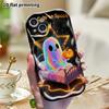 Phone Case: 2D Flat, Suitable for iPhone 18 17 16 15 14 13 12Pro Protective Case, Phone Decoration, Laser Ghost, Perfect Christmas and Halloween Holid