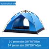 Yuzhan Outdoor 3-4 Person Hydraulic Pop-Up Camping Tent