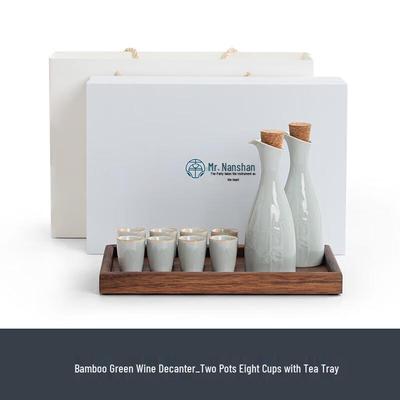 Keramik Wein- und Sake-Geschenkset