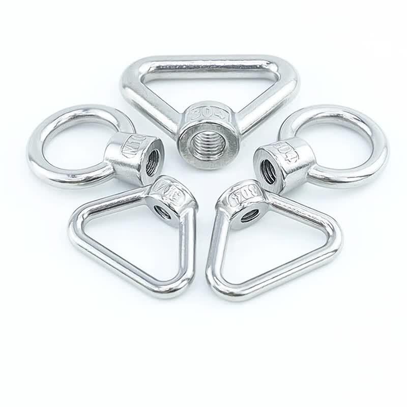 304 Stainless Steel M8 Japanese Eye Nuts