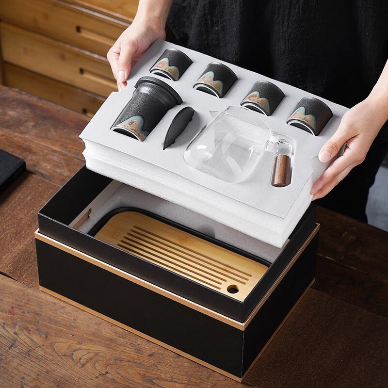 Wushiyuan Pinshan Retro Elegant Pottery Tea Set