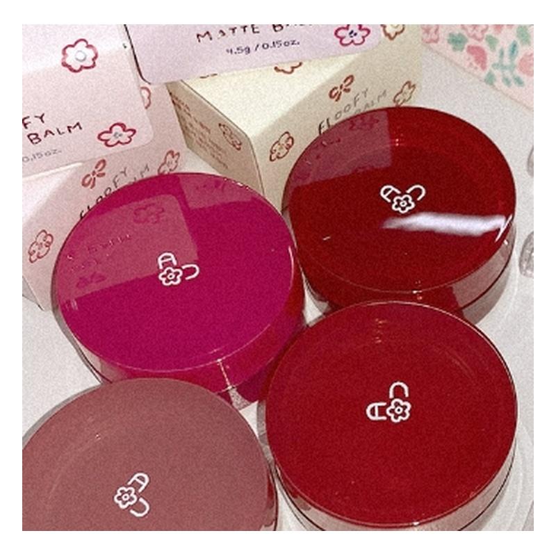 AOU FLOOFY MATTE BALM - 06 Red Balm 1pc