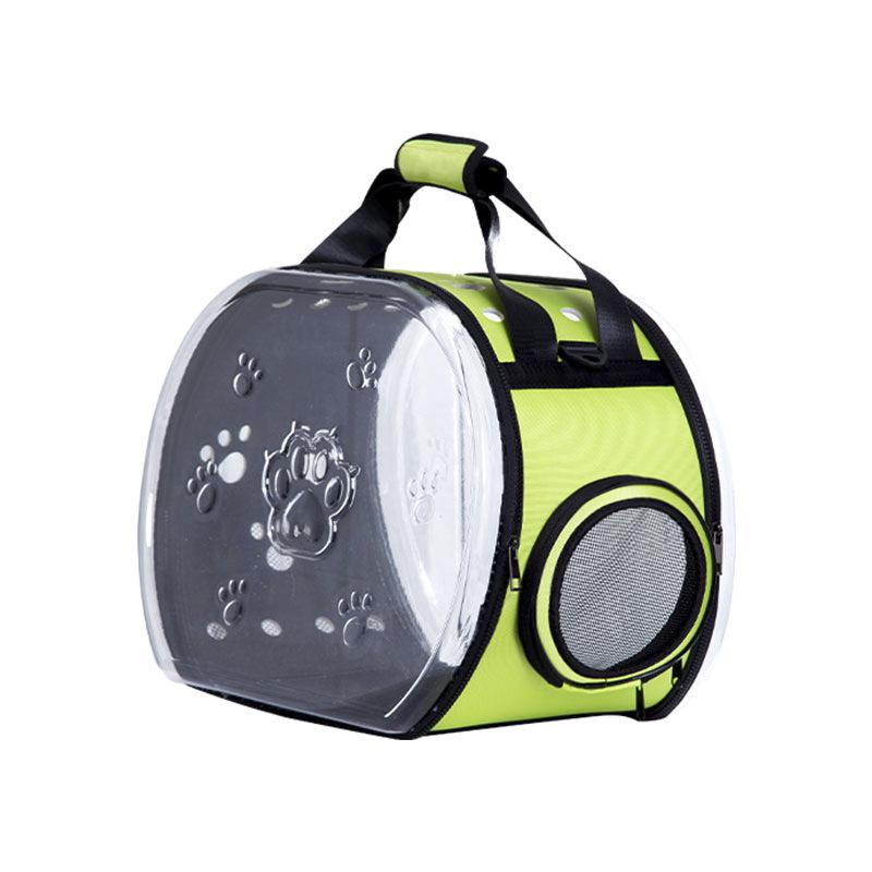 Folding Portable Space Capsule Pet Bag Cat Bag New Oxford Cloth Crossbody Portable Breathable and Comfortable Cat Backpack