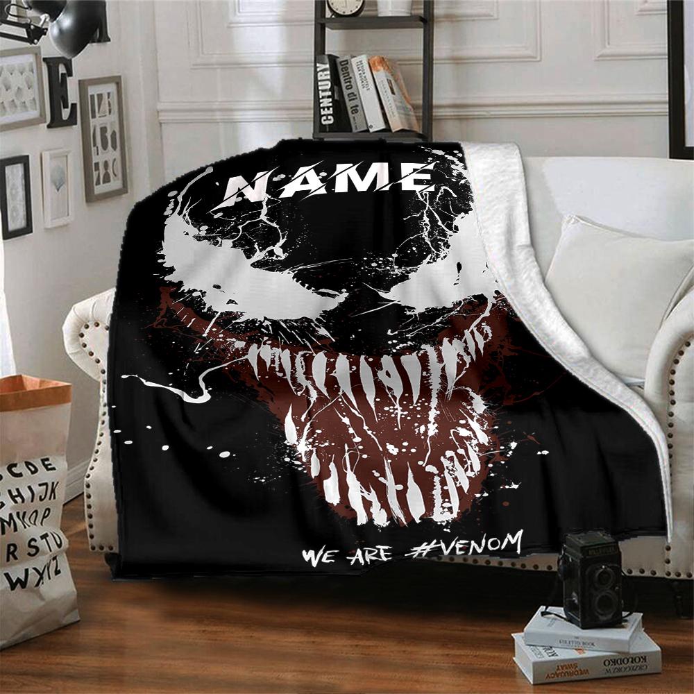 Custom Name "Spider-Man: Web Heroes" blanket for Couch & Bed, Plush Cozy Fuzzy Blanket Super Soft & Warm Blankets for Fall and Winter. 090816