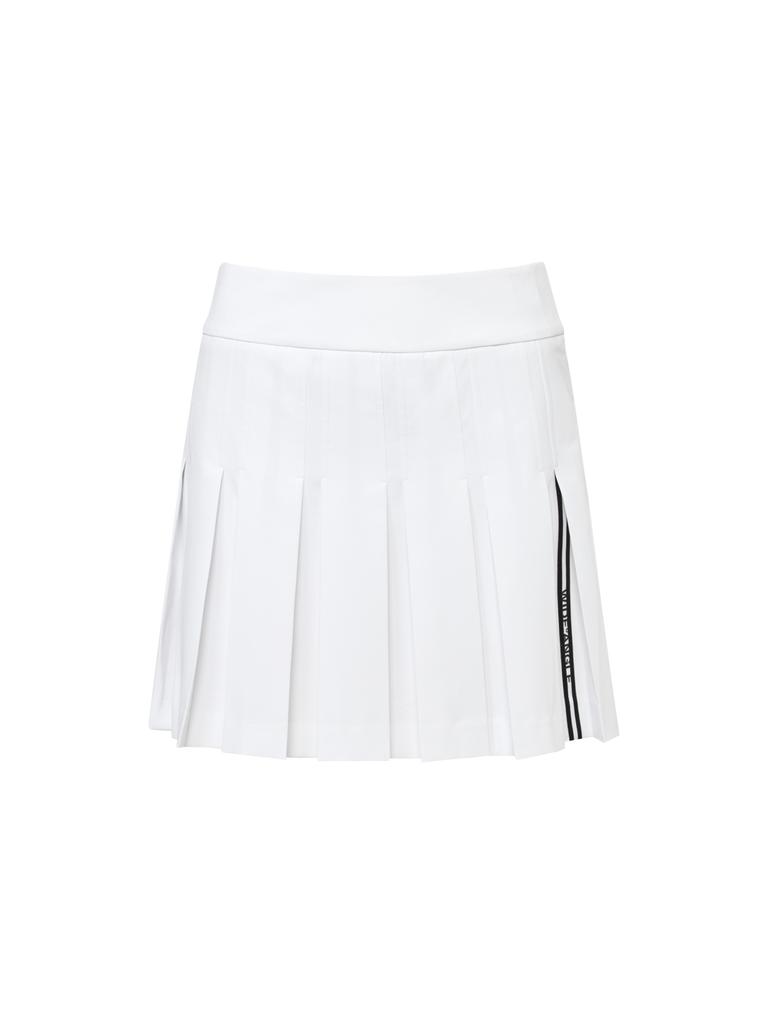 Wide Angle Co Spring Basic Pleated Culottes L_White