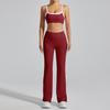 Abstract Sportswear Set For Women With Quick Dry Fabric Perfect For Running And Fitness Activities
