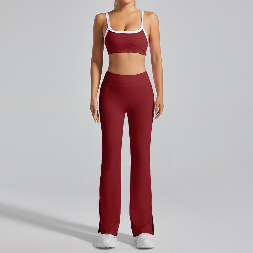 Abstract Sportswear Set For Women With Quick Dry Fabric Perfect For Running And Fitness Activities