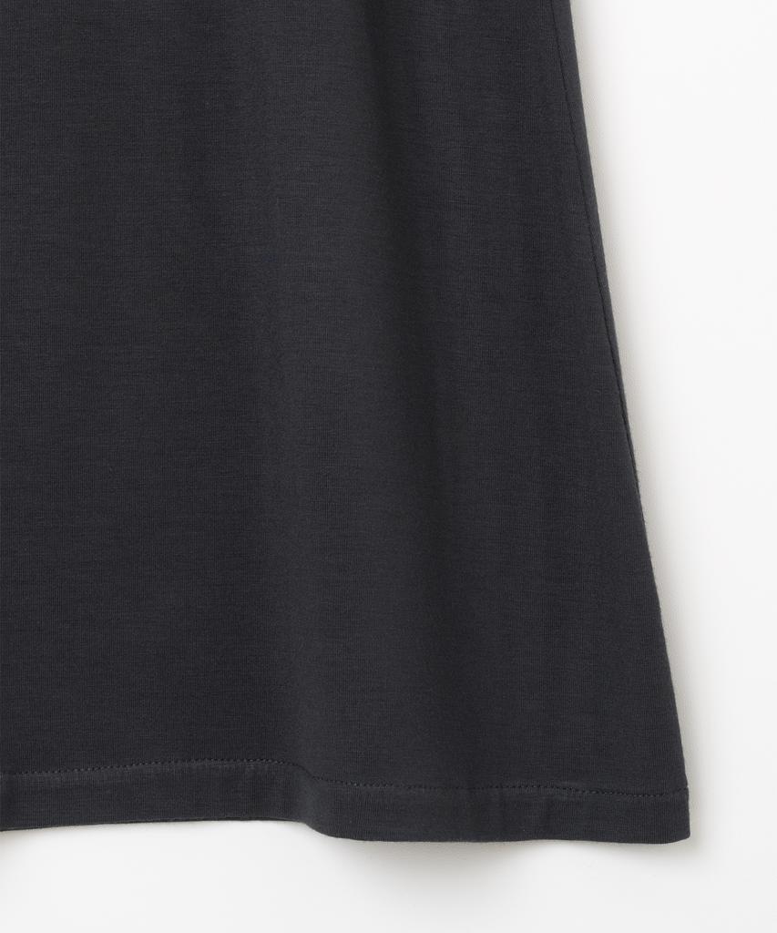 Milo Woman Folding Strap Maxi Skirt [Charcoal]