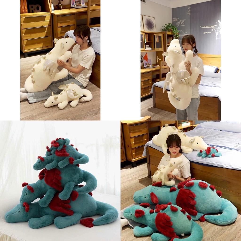 Soft And Comfortable Evil Dragon Plush Toy With Fly Wings For Kids Perfect Xmas Gift