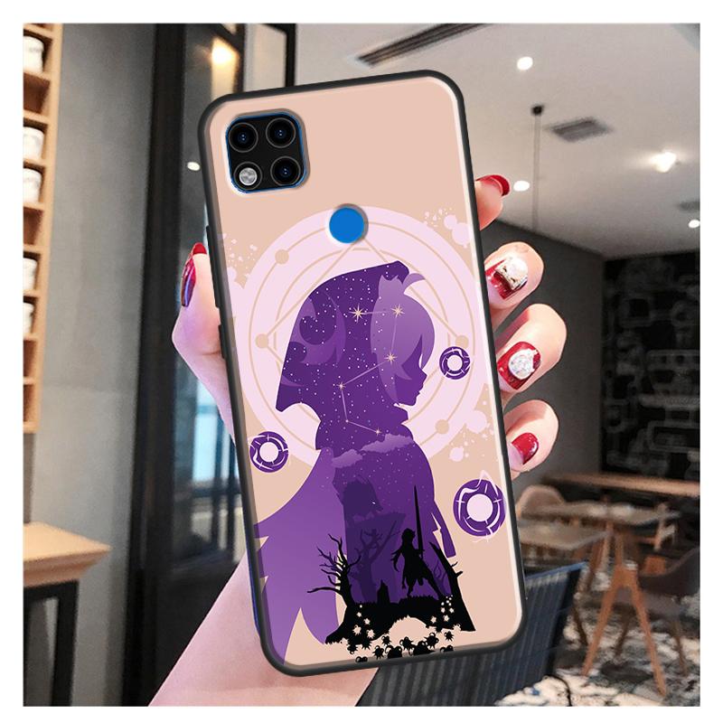 Razor Genshin Impact Soft Case For Xiaomi Redmi Note 11 Pro Note 10 Pro Note 9 Pro 10S 9S 8T 9A 9C 9T Cover