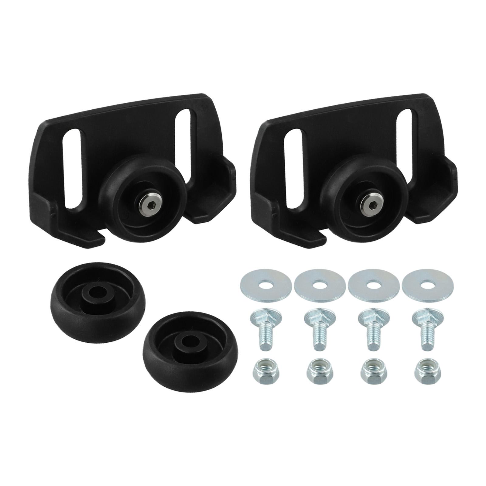 Snowblower Accessories Snowblower Skates Snowshoe With Rollers Black Color