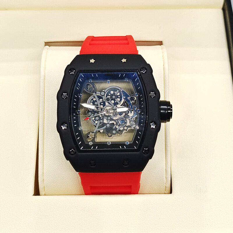 Wangr Unisex Transparent Hollow-out Wristwatch