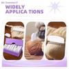{Summer2} Knit Blockers Set 20Pcs Stainless Steel Knitting Blocking Combs And Pin With Different Sizes For DIY Knit Crocheting