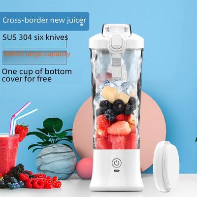 Presse-agrumes rechargeable portable: 600ml, Broyeur à glace et à fruits multifonction