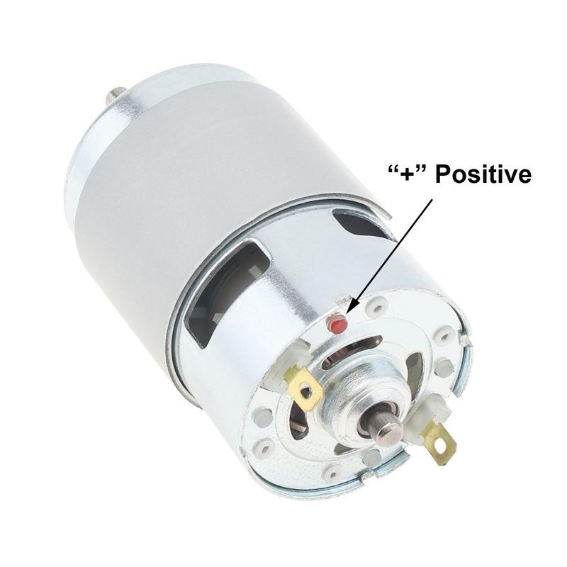 775 DC Motor 12V 3000-15000RPM High Speed Large Torque Motor for Small Drill/Micro Machine Tool with Ball Bearing and Fan Blades