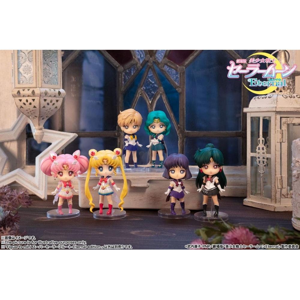 Figuarts Mini Sailor Moon Super Sailor Pluto -Eternal Edition- Approximately 90mm PVC&ABS Painted Movable Figure