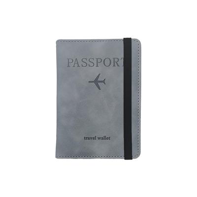 TRkin Passport Passport Personal Electromagnetic Wave Card Travel Elastic Band Case, Anti-Skimming, Cover, Multi-Function Storage, Anti-Theft,
