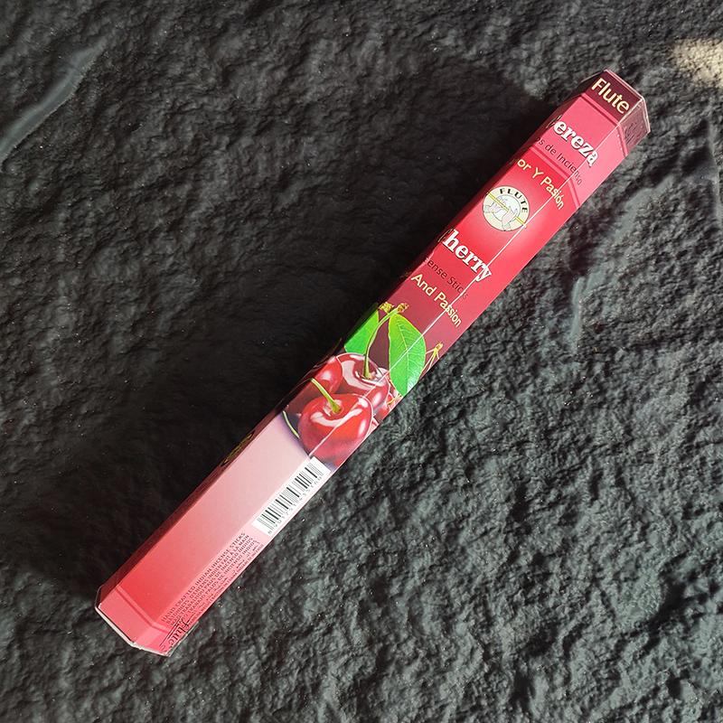 

Natural 20sticks Indian White Sage Incense Sticks Flute Meditation Scents for Home Yoga Aroma Purifying Air Aromatherapy cherry