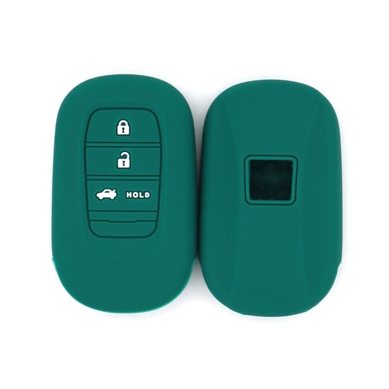 Silicone Key Cover, Suitable for the New Honda HRV Accord One-touch Start Car Key Bag, High-quality Shockproof Key Cover