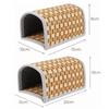 Small Pet Habitat Small Pet Tunnel Hideout Cooling Small Animal Nest Hamster House  Summer Resting