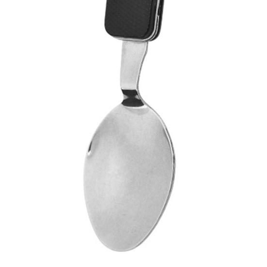 Camping Utensil with Key Ring 4-in-1 Stainless Steel Spoon Knife Fork Bottle Opener
