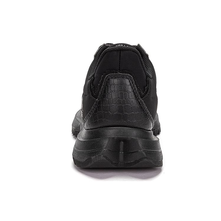 Kappa Spliced Casual Retro Non-Slip Wear-Resistant Low-Top Running Shoes Unisex sneakers Black K0DW5MM01-990