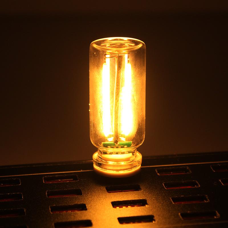 Car Atmosphere Light USB Night Light Touch Dimming LED Incandescent Filament Lamp Bulb Emergency Lighting Plug Play Ambient Lamp