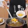 Zhongji 5-Piece 201 Stainless Steel Kitchen Utensil Set