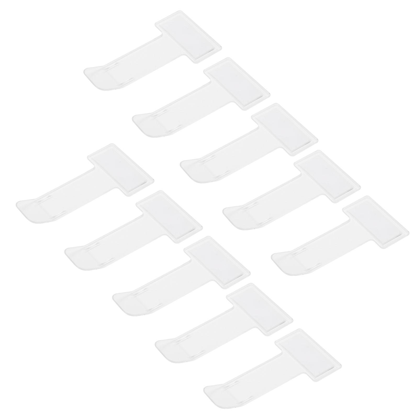 

10 шт. зажим для парковочного билета, прозрачная папка для билета на лобовое стекло, наклейка