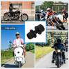 FAVOMOTO 4pcs Black Nylon License Plate Bolts and Screws for Motorcycles and Scooters Fastening Hardware Motorcycle License Plate Bolts for Secure