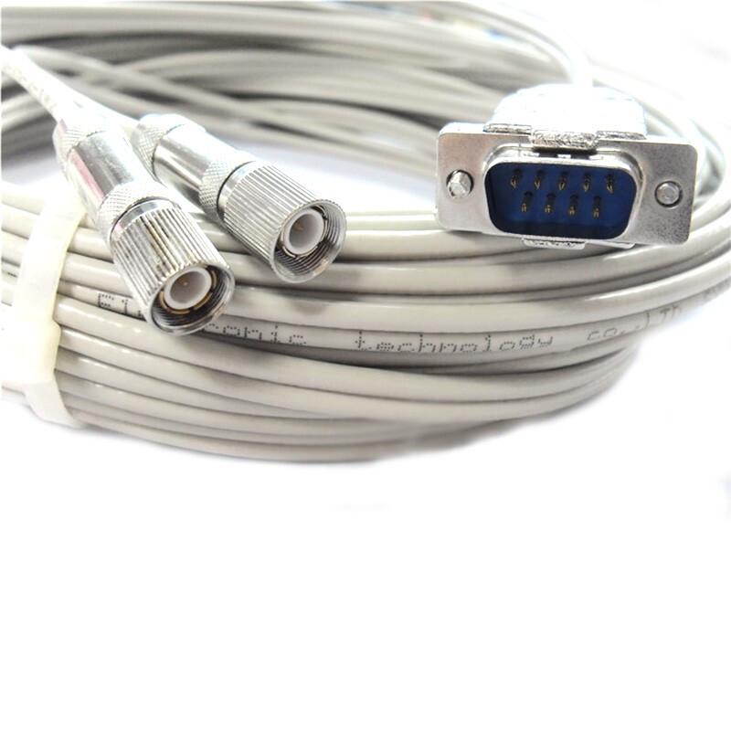 VBOBTDATA DB9 to Dual L9 Adapter Cable 2 Meters