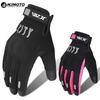 Wasserdichte und rutschfeste rosa Handschuhe für Damen und Herren Universelle Anti-Drop-Lokomotiv-Rennsport-Handschuhe
