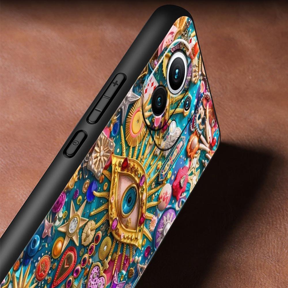 Fashion Eyelashes Eyes Phone Case Cover for Xiaomi Mi 17 Pro Max 15 14 13 12 11 Ultra 15T 14T 13T 12T 11T Pro Lite Soft TPU Bags