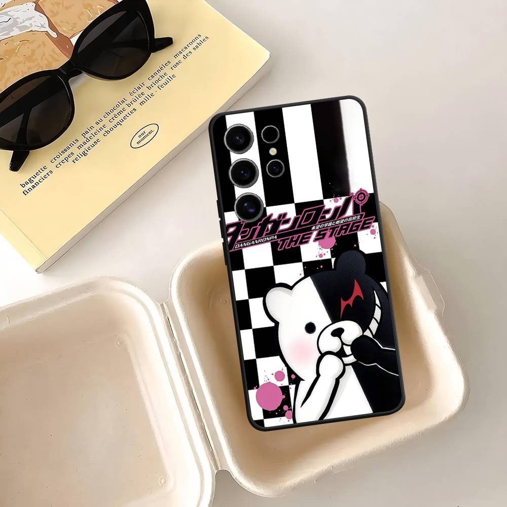 Danganronpa Junko Enoshima Monokuma Case For Samsung Galaxy Case S25 S23 S22 S21 S30 S20 S10 Ultra Plus FE TPU Soft Cover