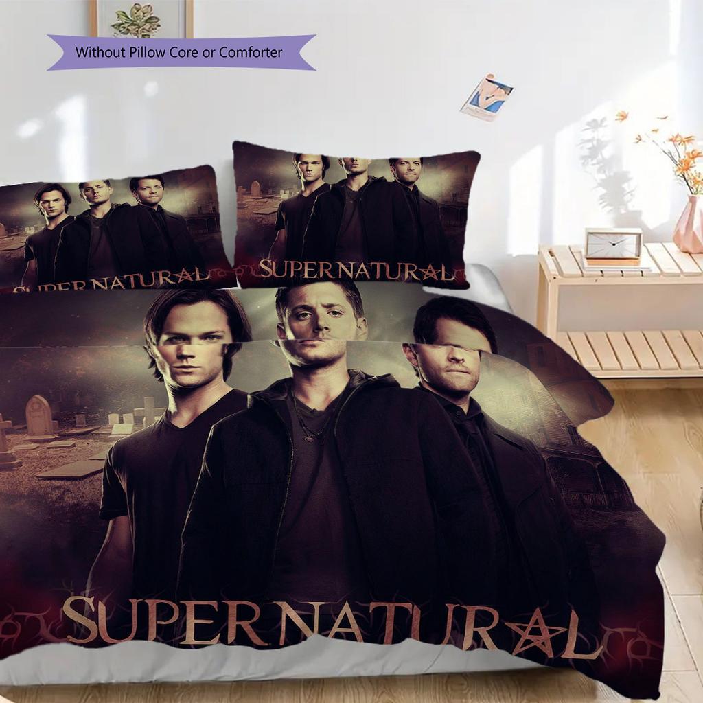 Supernatural Three Brothers Unite Bedding 1 Duvet Cover 2 Pillowcase Without Core Bedding Set Duvet Cover And Pillowcase