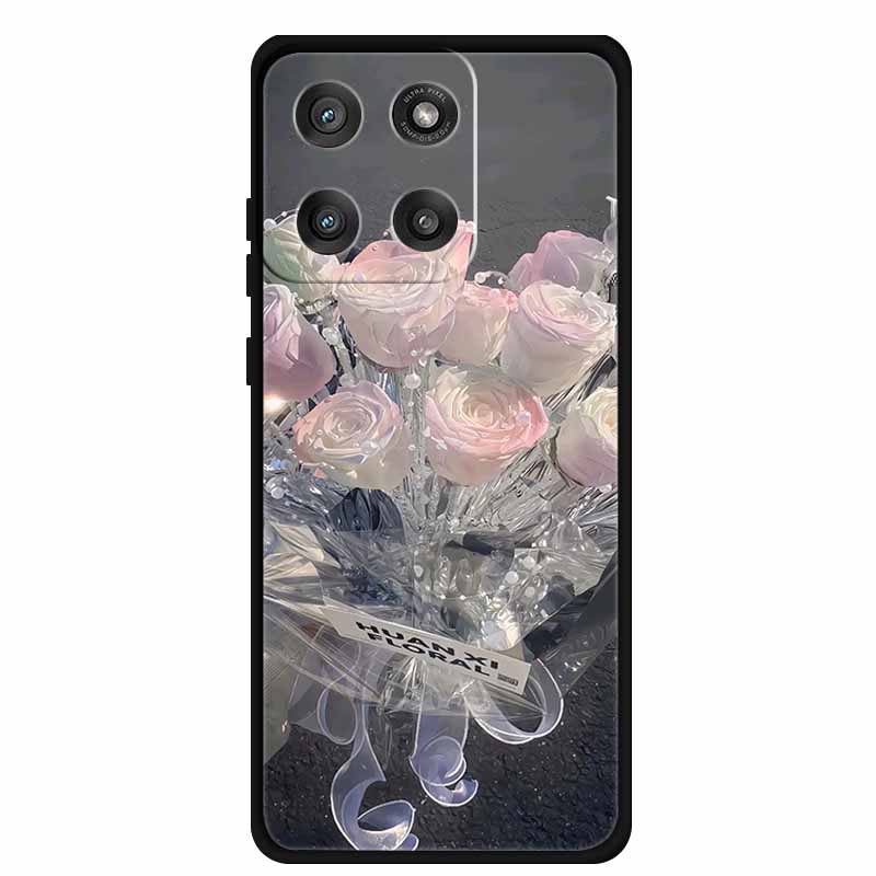 Phone Case for Motorola MOTO Edge 60 Stylus Fusion Protective Shell for Edge60 Fusion Stylus Soft Silicone Bumper Back TPU Cover