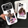 Baby Mom Girls Soft Phone Case for iPhone 15 16 17 Pro Max 17Air 16E 14 Plus 13 12 Mini Shockproof Cover Back Shell