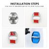 Stainless Steel Car Door Lock Buckle Trim Anti-Collision Protective For Haval H5 H7 H8 H9 M4 M6 F5 F9 F7X F7H H2S Jolion Great
