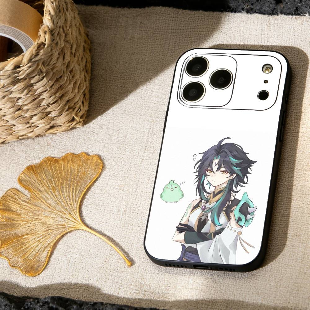 

A-Alatus Chibi Cute Phone Case Silicone Soft For IPhone 17 16 15 14 13 12 11 X XR Plus Pro Max Plus iPhone16se4