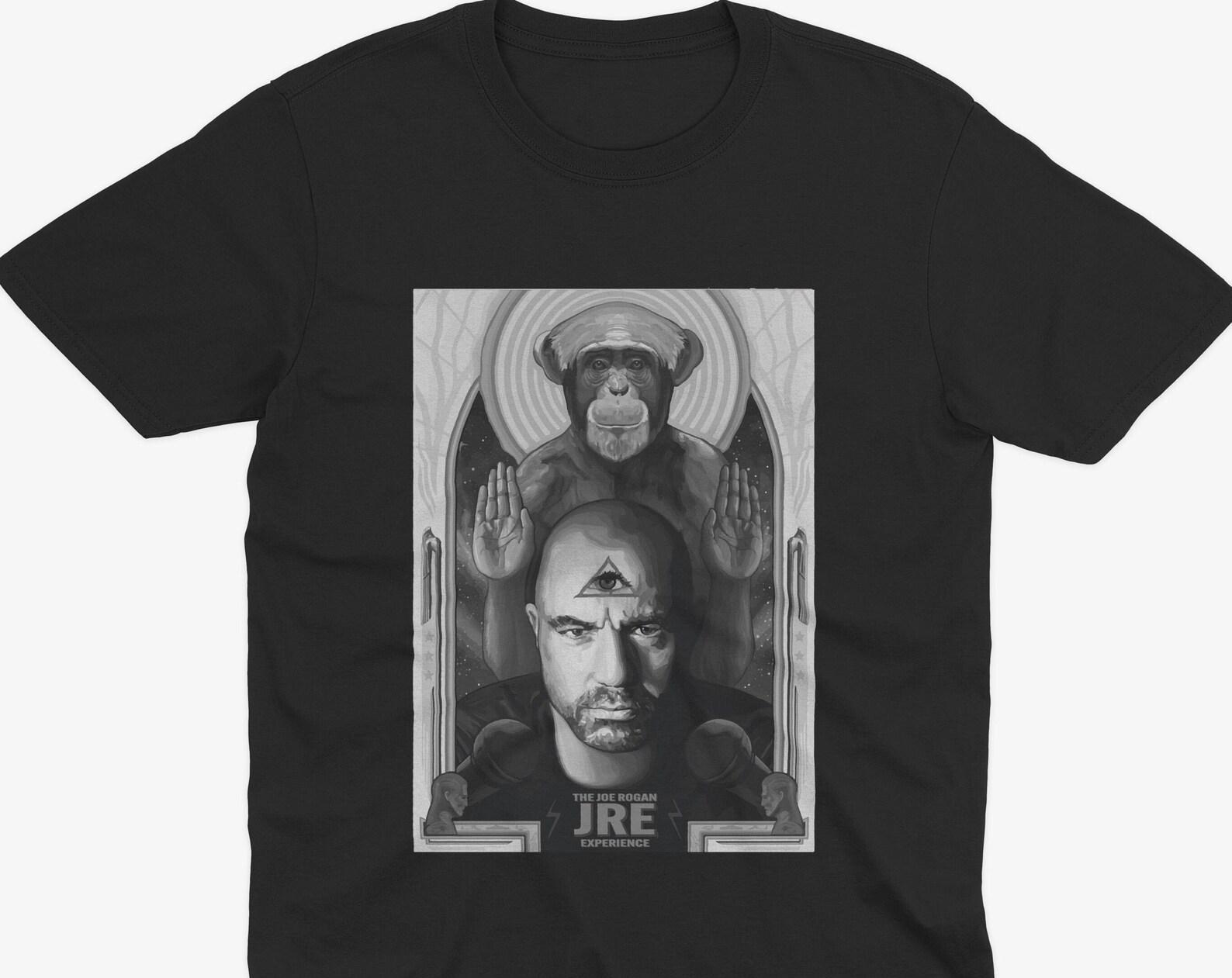 Joe Rogan Monkey Artwork T-Shirt, Joe Rogan, Ari Shaffir, Shane Gillis, Mark Normand, Joe Rogan Podcast, JRE, Joe Rogan T-Shirt, JRE Podcast 3XL