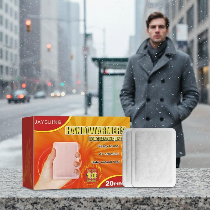 Winter Portable Self Heating Pads for Body and Hand Use Lightweight Quick Heating Odorless for Office and Home