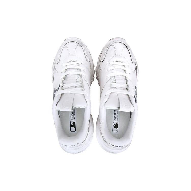 New MLB Big Ball Chunky LA Dodgers Slip Resistant, Abrasion Resistant, Lightweight Low Top Chunky Sneakers Women's White 32SHC7011-07W