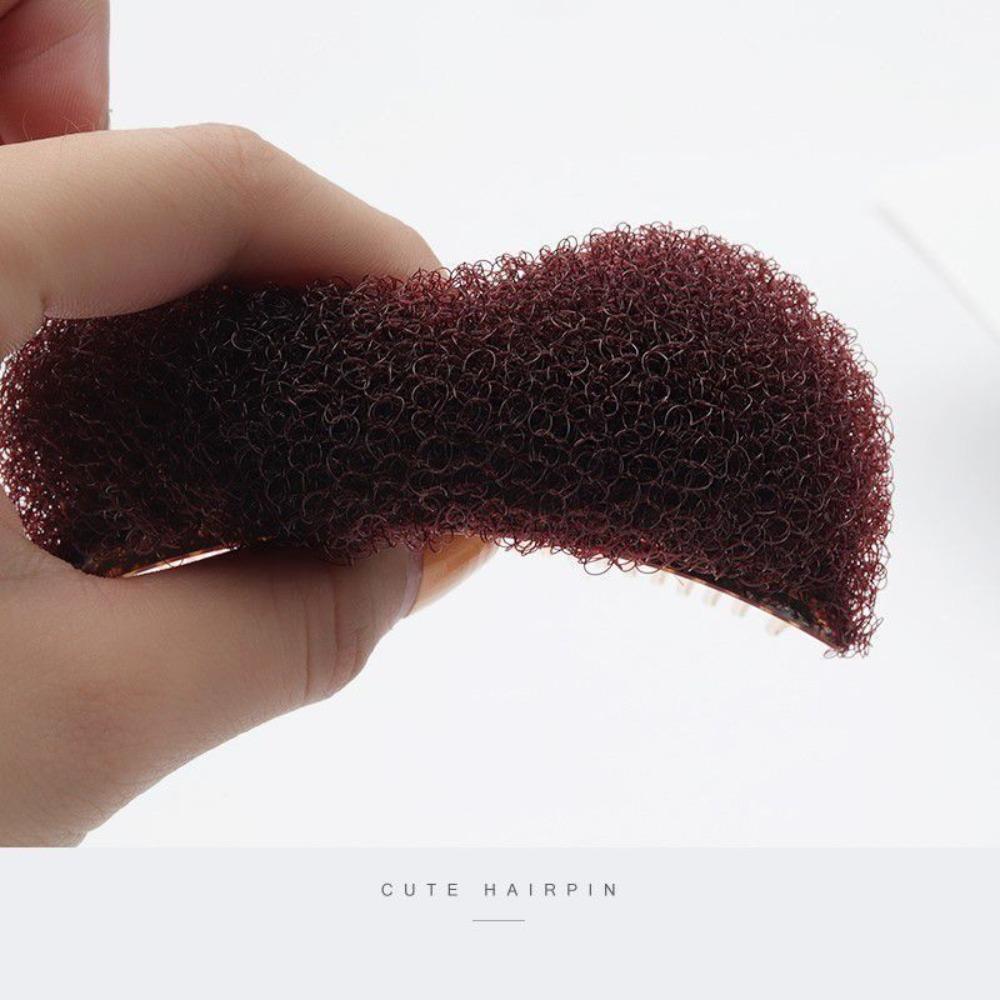 Hair Base Puff Hair Head Cushion Invisible Sponge Clip Bun Fluffy Hair Clip Pad Women